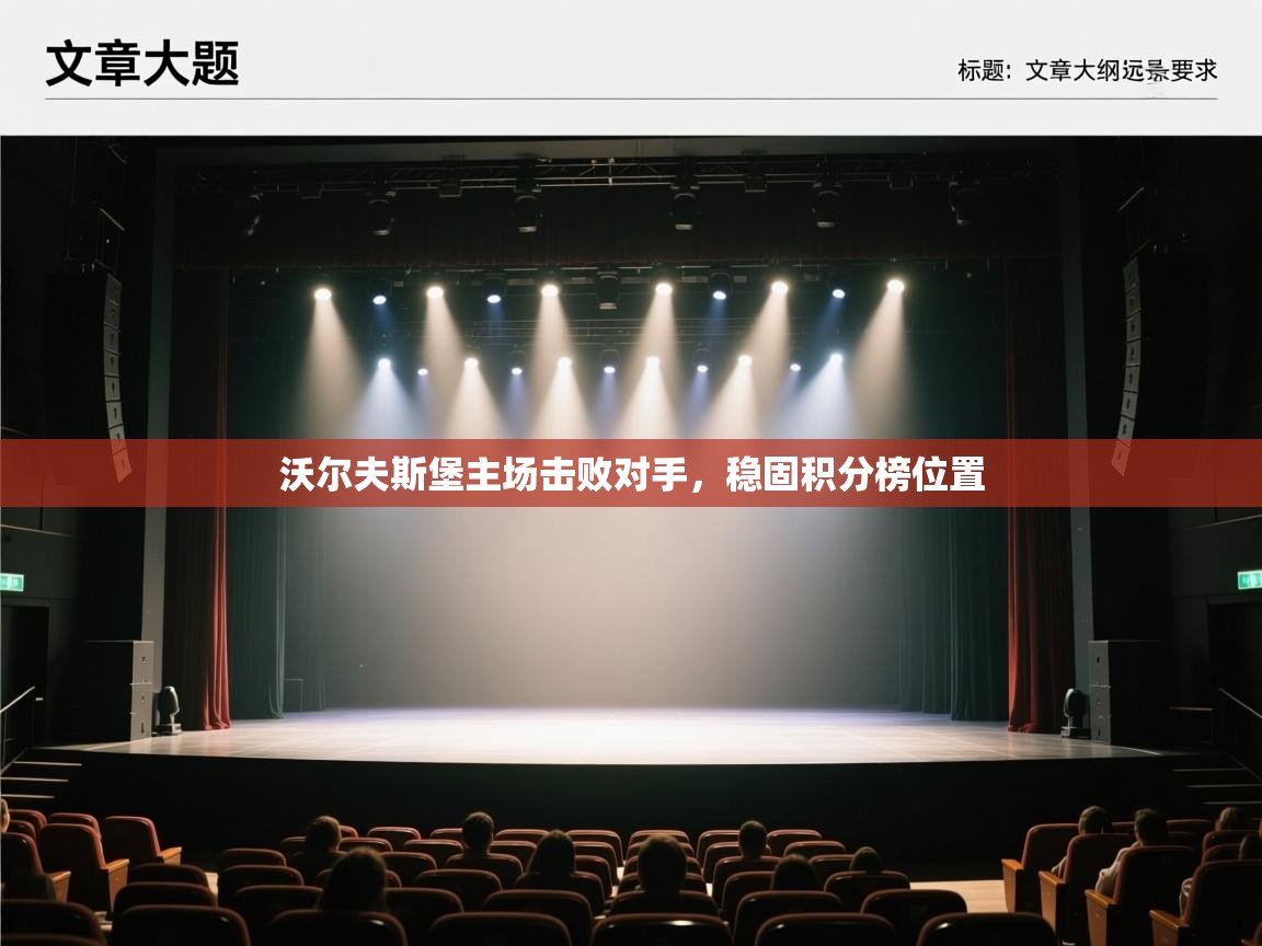 沃尔夫斯堡主场击败对手，稳固积分榜位置  第2张